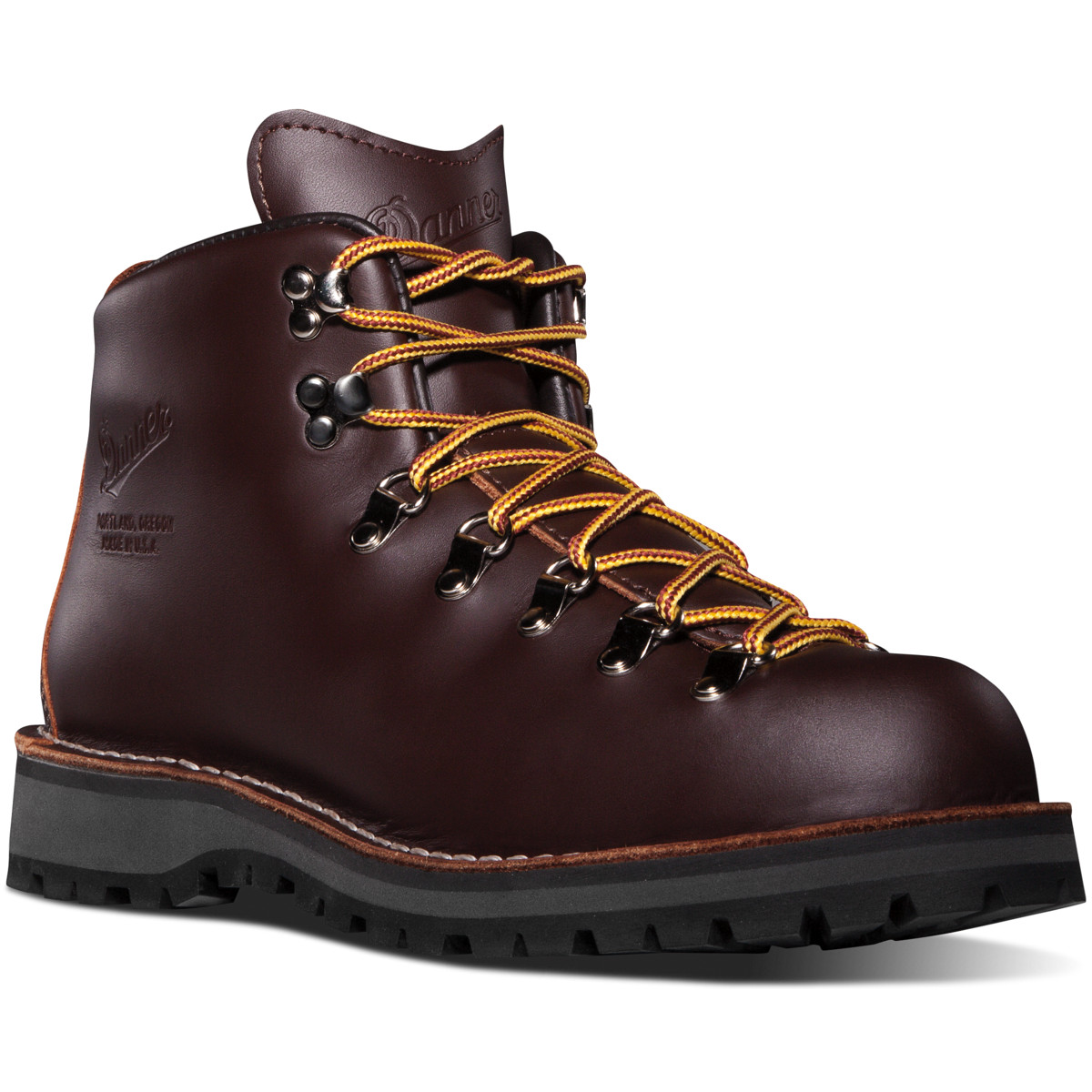 Botas Montaña Danner Hombre Mexico - Mountain Light GORE-TEX Vino - WSDIR7396